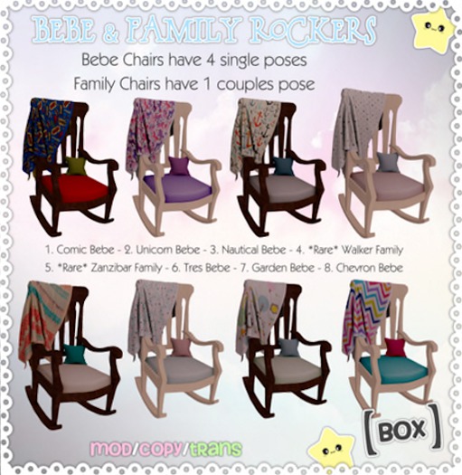 [BOX] Garden Bebe Rocking Chair