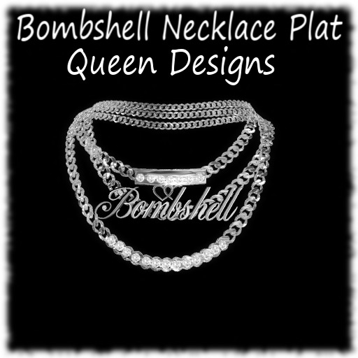 Bombshell Necklace Plat