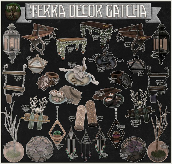:[P]:- Terra Gatcha:// Potting Table Light RARE