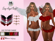 .:H.F SEXY ANGEL FULL OUTFIT (HUD TEXTURE CHANGE)