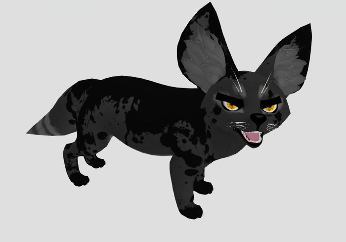 Red Remora Fennec Fox Applier - Painted {BOXED}