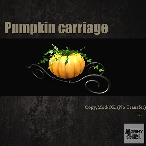 [MG]Halloween Pumpkin carriage