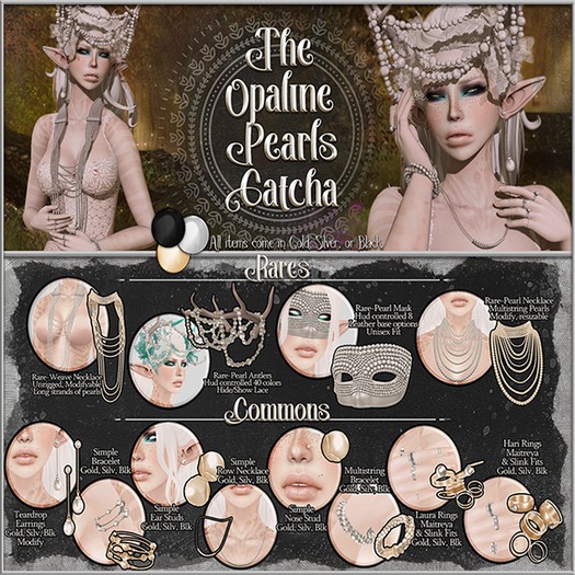 Plastik - Opaline Gatcha - Hari Ringset:// Goldenesque