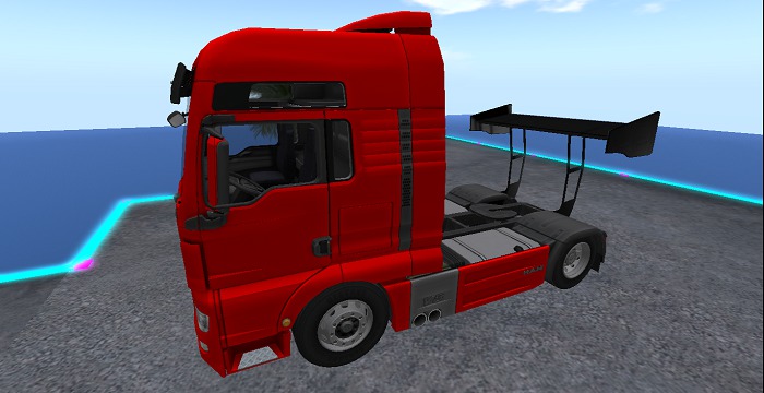MAN V8 Drift Rig