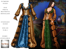 The Muses . Coronation . Gold/Blue