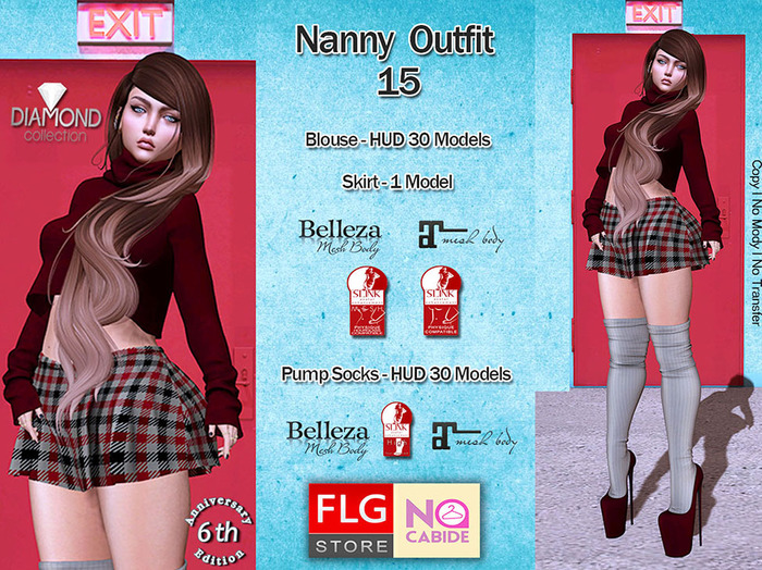 ::FLG NO CABIDE - Nanny Outfit 15  - Diamond Collection ::