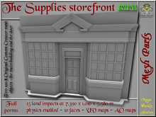 Supplies storefront - 15 LI - 2 FULL PERMS Meshes