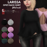.:cheeky.. Larissa - open back Shirt! Rose