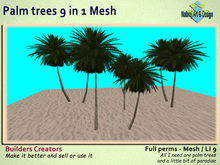Palm tree 9 in 1 Mesh (boxed)