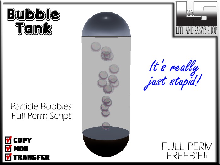 FREEBIE - Bubble Tank