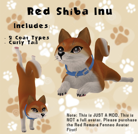 Red Remora Shiba Red Mod Pack