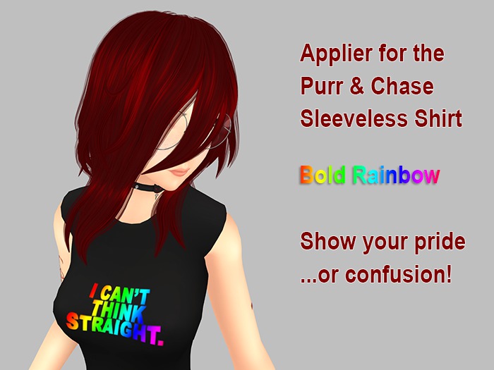 I Can't Think Straight for [P&C] Sleeveless Shirt