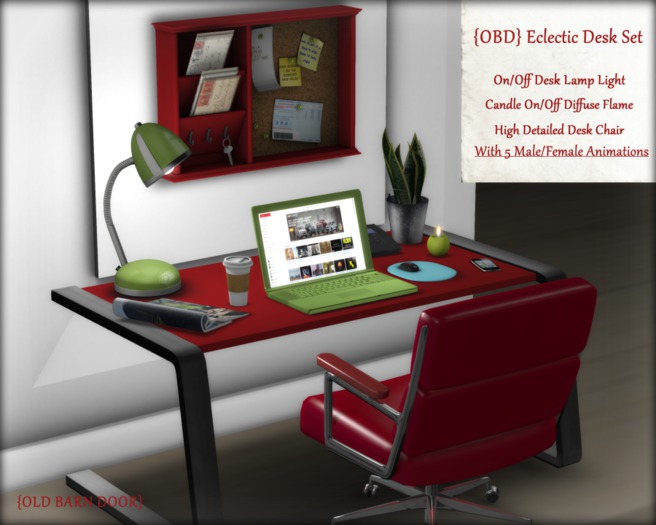 {OBD} DESK SET [RED] [BOXED]