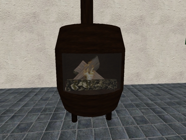 Old Fashioned Wood Stove