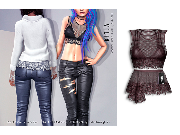 KITJA - Yuna Top VINOUS