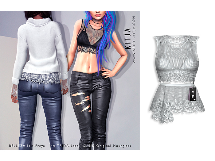 KITJA - Yuna Top WHITE