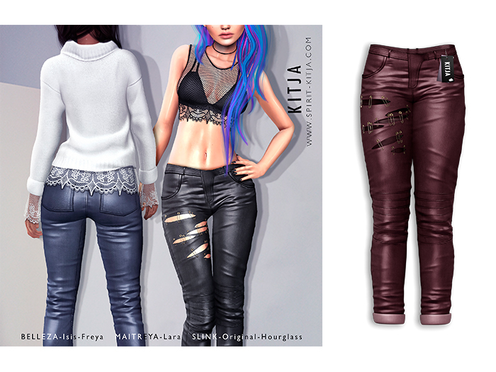KITJA - Yuna Pants VINOUS