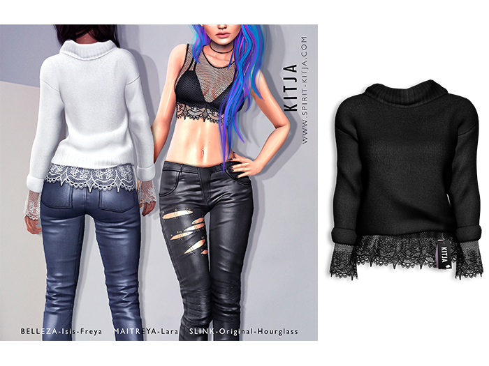 KITJA - Yuna Sweater BLACK