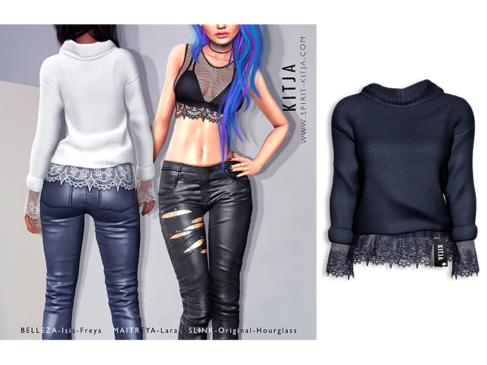 KITJA - Yuna Sweater NAVY