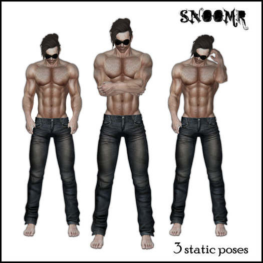 (old item) [SNOOMR] - 3 static poses -
