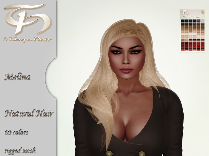 DEMO {Tenya Hair} Melina Natural Hair