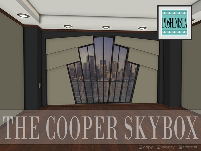 Poshinista - The Cooper Skybox BOXED