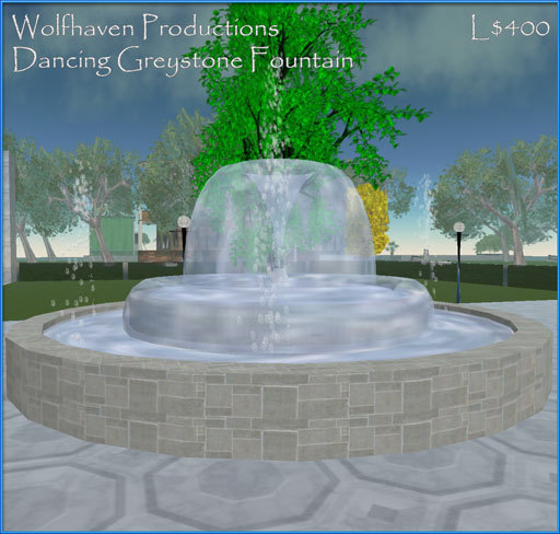 Dancing Greystone Fountain