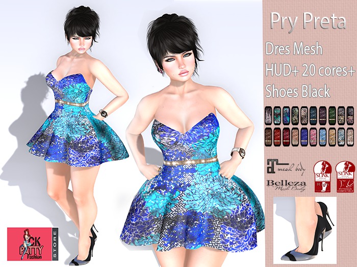 :: C.K Pry Preta Mesh 20 Models ::