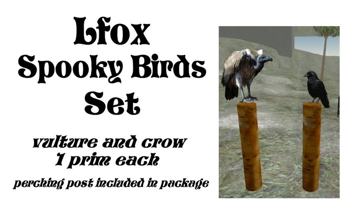 lfox Spooky Birds Set (boxed)