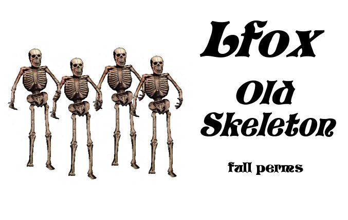 lfox Old Skeleton (boxed)