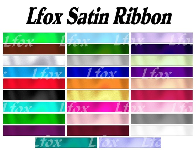lfox Satin Ribbons (boxed)