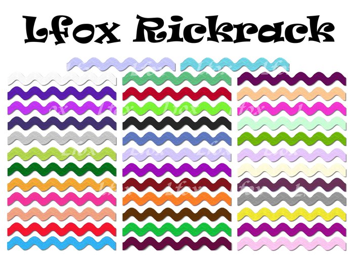 lfox Rickrack (boxed)