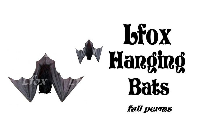 lfox Hanging Bats (boxed)