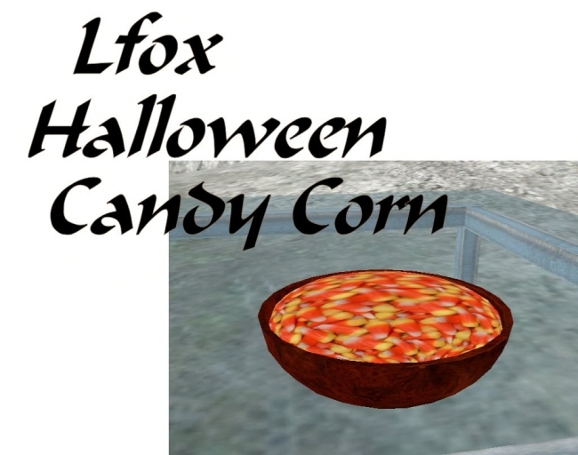 lfox Halloween Candy Corn - boxed