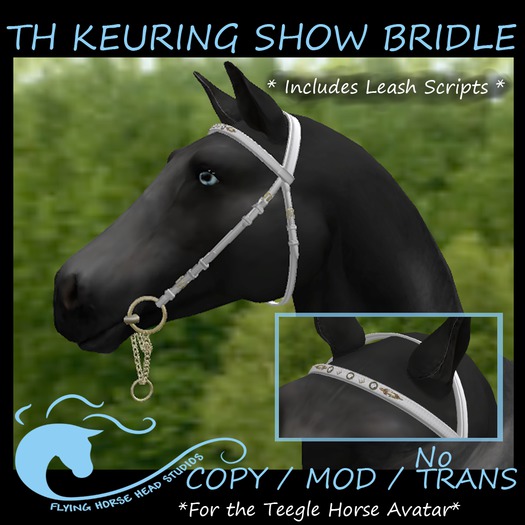Teegle Horse Keuring Show Bridle