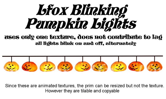 lfox Blinking Pumpkin Lights (boxed)