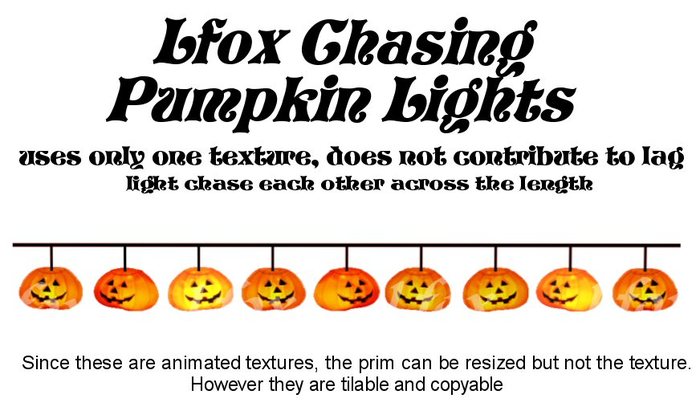 lfox Chasing Pumpkin Lights (boxed)