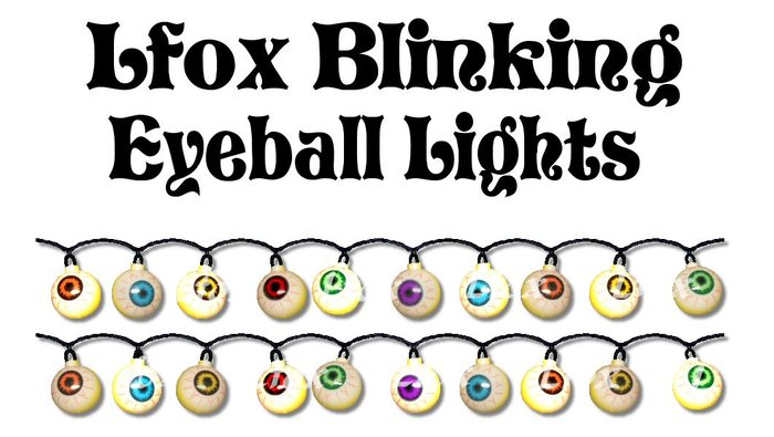 lfox Blinking Eyeball Lights (boxed)