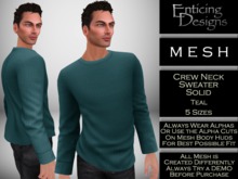 *ED Mesh Flutter Offset Tee DEMO