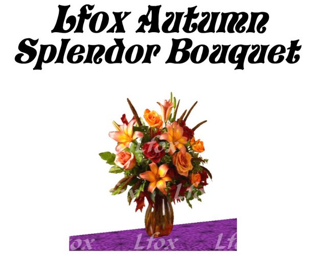 lfox Autumn Splendor Bouquet (boxed)