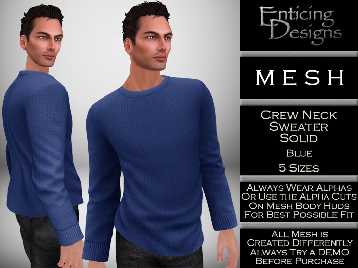 *ED Mesh Flutter Offset Tee DEMO