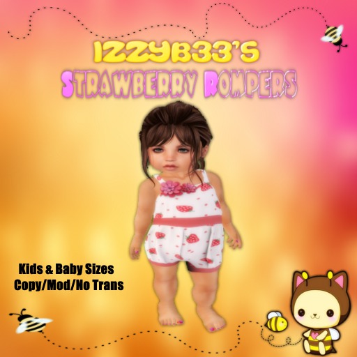 {IzzyB33s} Strawberry Romper