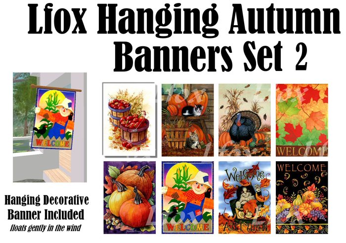 lfox Autumn Banners Set 2