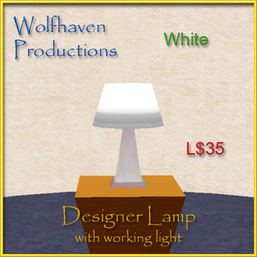 Designer Lamp White