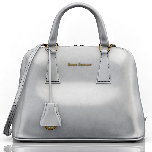 fame femme: Samanta Bag - White
