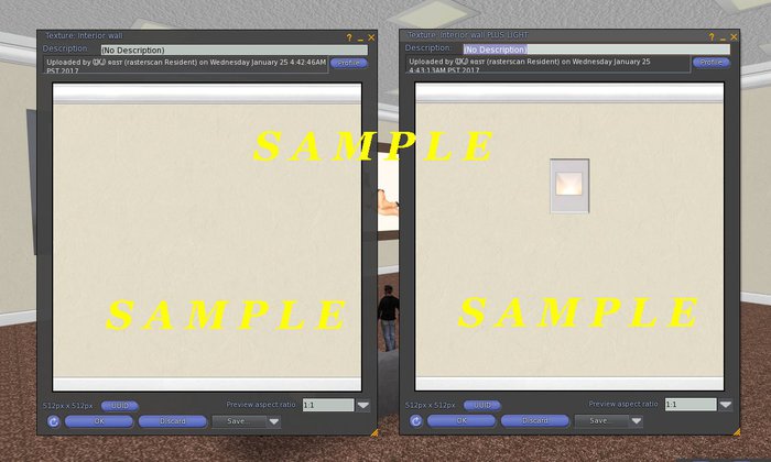 INTERIOR WALL TEXTURES - BOXED