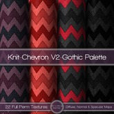 {L} Knit-Chevron V2-Gothic Palette
