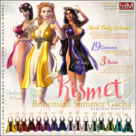 !dM deviousMind "Kismet" **ONYX RARE** (BOX #19H) RARE