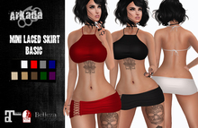 Arkada - Mini Laced Skirt Basic