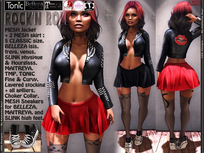 [AdN] ROCK'N ROLL (BELLEZA MAITREYA SLINK TMP TONIC CLASSIC)